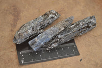 Natural Single Blue Kyanite Crystals  x 13 From Karoi, Zimbabwe