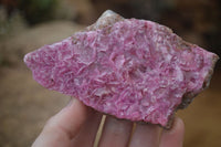 Natural Salrose Cobaltion Dolomite Specimens x 4 From Kakanda, Congo