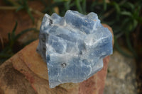 Natural Sky Blue Calcite Specimens With Hematite Spots  x 12 From Spitzkoppe, Namibia - Toprock Gemstones and Minerals 