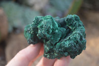 Natural Chatoyant Silky Malachite Specimens  x 6 From Kasompe, Congo - Toprock Gemstones and Minerals 