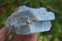 Natural Sky Blue Calcite Specimens With Hematite Spots  x 12 From Spitzkoppe, Namibia - Toprock Gemstones and Minerals 