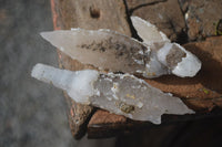 Natural Drusy Quartz Coated Calcite Crystals  x 12 From Alberts Mountain, Lesotho - Toprock Gemstones and Minerals 