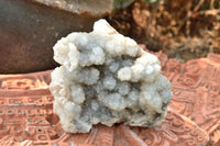 Natural Crystalline Hollow "Snow" Quartz Clusters  x 4 From Alberts Mountain, Lesotho - TopRock