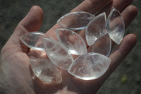 Polished Clear Quartz Angel Tears  x 24 From Madagascar - Toprock Gemstones and Minerals 