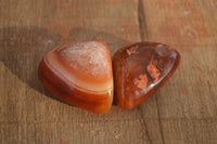 Polished  Carnelian Agate Tumble Stones  x 1 Kg Lot From Madagascar