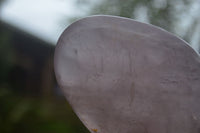 Polished Gemmy Pink Rose Quartz Standing Free Forms  x 3 From Ambatondrazaka, Madagascar - TopRock