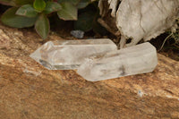 Polished Clear Quartz Crystal Points x 6 From Madagascar - TopRock