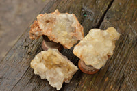 Natural Golden Limonite / Lemonite Quartz Clusters With Goethite Inclusions In Some  x 12 From Mwinilunga, Zambia - TopRock