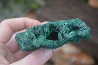 Natural Chatoyant Silky Malachite Specimens  x 6 From Kasompe, Congo - Toprock Gemstones and Minerals 