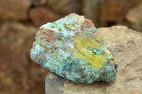 Natural Rough Blue Shattuckite Specimens  x 4 From Namibia - TopRock