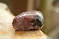 Polished One Side Polished Rhodonite Free Forms  x 5 From Madagascar - TopRock