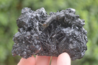 Natural Schorl Black Tourmaline Specimens With Hyalite On Some  x 6 From Erongo, Namibia - Toprock Gemstones and Minerals 