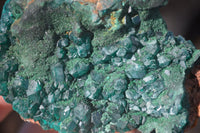 Natural Emerald Dioptase & Malachite Specimens  x 2 From Likasi, Congo - Toprock Gemstones and Minerals 