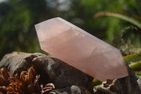 Polished Double Terminated Pink Rose Quartz Points  x 4 From Ambatondrazaka, Madagascar - TopRock