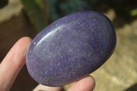 Polished Purple Lepidolite Free Forms  x 12 From Zimbabwe - Toprock Gemstones and Minerals 