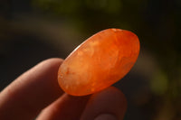 Polished  Carnelian Agate Tumble Stones  x 1 Kg Lot From Madagascar