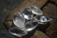 Polished Clear Quartz Angel Tears  x 24 From Madagascar - Toprock Gemstones and Minerals 