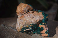 Natural Emerald Dioptase & Malachite Specimens  x 2 From Likasi, Congo - Toprock Gemstones and Minerals 