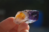 Natural Single Smokey Amethyst Crystals  x 20 From Chiredzi, Zimbabwe - Toprock Gemstones and Minerals 