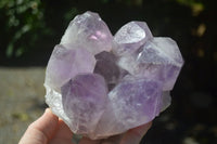 Natural Jacaranda Amethyst Clusters x 2 From Mumbwa, Zambia - TopRock