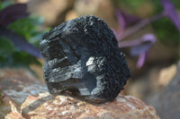 Natural Schorl Black Tourmaline Specimens (A to AA Grade) x 3 From Erongo, Namibia - Toprock Gemstones and Minerals 