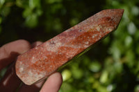 Polished Red Quartz Points From Ocean Jasper Deposit  x 6 From Madagascar