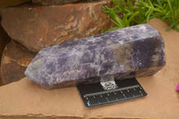 Polished Purple Lepidolite Mica Points  x 2 From Madagascar - TopRock