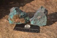 Natural Rough Shattuckite Cobbed Specimens x 12 From Kaokoveld, Namibia