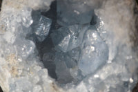 Natural Blue Celestite Geode Specimen  x 1 From Sakoany, Madagascar