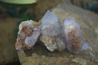 Natural Small Mixed Spirit Amethyst / Ametrine Specimens  x 24 From Boekenhouthoek, South Africa - Toprock Gemstones and Minerals 