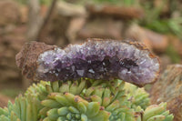 Natural Crystal & Amethyst Centred Geodes  x 6 From Zululand, South Africa - TopRock