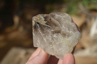 Natural Smokey Hematoid Quartz Crystals  x 12 From Madagascar