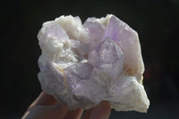 Natural Jacaranda Amethyst Clusters  x 3 From Mumbwa, Zambia - Toprock Gemstones and Minerals 