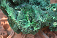 Natural Chatoyant Silky Malachite Specimens  x 2 From Kasompe, Congo - TopRock