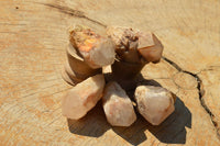 Natural Single Pineapple Quartz Crystals  x 35 From Madagascar - TopRock