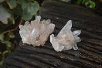 Natural Small Clear Quartz Clusters  x 24 From Madagascar