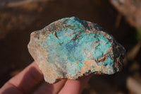 Natural Rough Shattuckite Cobbed Specimens x 12 From Kaokoveld, Namibia