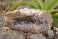 Natural Crystal & Amethyst Centred Geodes  x 6 From Zululand, South Africa - TopRock