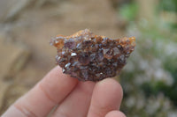 Natural Mini Dark Amethyst Crystals x 70 From Mapatizya, Zambia