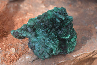 Natural Malachite Specimens x 3 From Congo