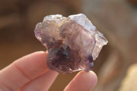 Natural Window Amethyst Crystal Specimens  x 12 From Chiredzi, Zimbabwe