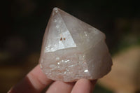 Natural Smokey Hematoid Quartz Crystals  x 12 From Madagascar