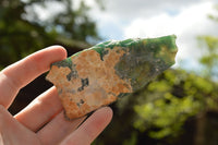 Natural Green Mtorolite / Emerald Chrysoprase Cutting Material  x 32 From Zimbabwe - TopRock