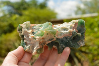 Natural Green Mtorolite / Emerald Chrysoprase Cutting Material  x 32 From Zimbabwe - TopRock