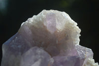 Natural Jacaranda Amethyst Clusters  x 3 From Mumbwa, Zambia - Toprock Gemstones and Minerals 