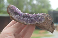 Natural Crystal & Amethyst Centred Geodes  x 6 From Zululand, South Africa - TopRock