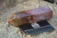 Polished Red Quartz Points From Ocean Jasper Deposit  x 6 From Madagascar