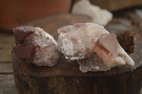 Natural Red Hematoid Quartz Specimens x 12 From Karoi, Zimbabwe - TopRock