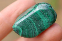 Polished Malachite Hand Finished Gallet Free Forms - sold per kg - From Congo - TopRock