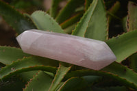 Polished Double Terminated Pink Rose Quartz Points  x 4 From Ambatondrazaka, Madagascar - TopRock